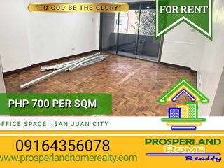 FOR RENT: OFFICE SPACE IN SAN JUAN CITY