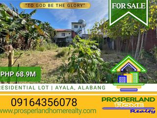 LOT FOR SALE - AYALA ALABANG, MUNTINLUPA CITY