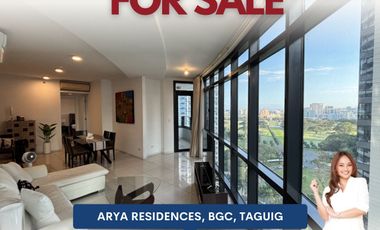 For Sale Arya Residences BGC 2BR Condominium in Taguig City