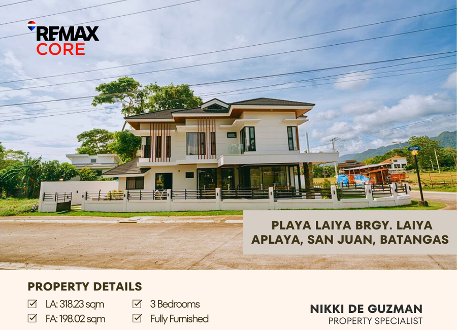 Malabrigo-Laiya Road, Laiya-Aplaya, San Juan, Batangas