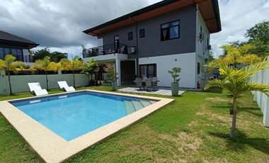 Brandnew fully furnished 3 bedrooms 3 toilet and bath with swimming pool in Dao Dauis Panglao Bohol