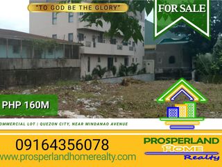 COMMERCIAL LOT FOR SALE – QUEZON CITY 📍 PRIME LOCATION NEAR MINDANAO AVENUE