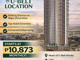 Invest Early at Kinsan Heights – Preselling Condo in the Heart of U-Belt Manila Near Top Universities 🎓🏙️