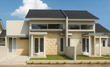 Rumah Modern Akses Jalan Kembar Lebar & Nyaman