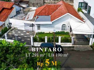 Bintaro Sektor 1 Rumah Siap Huni Depan Taman