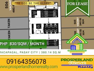 OFFICE SPACE FOR LEASE – MACAPAGAL, PASAY CITY