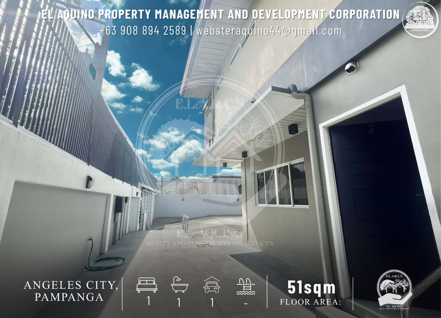 FULLY FURNISHED STUDIO UNIT APARTMENT FOR RENT LOCATED IN A SECURED ...