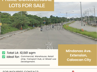 🔥FOR SALE: Prime Commercial Lots Along Mindanao Ave. Extension, Gen. Luis St., Caloocan City🔥