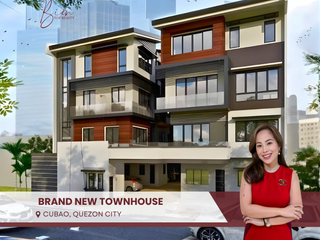 Modern 4-Storey Townhouse in Cubao, Quezon City for Sale | Ready for Occupancy