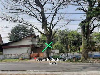 Kavling Tanah Lokasi Strategis Di Poros Jalan Raya Ir. Soekarno, Kota Batu