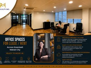Office Spaces for Lease Rent Across Greenbelt Makati City Ready to Move-in