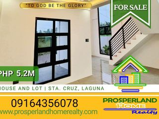 FOR SALE – NEWLY BUILT HOUSE & LOT
