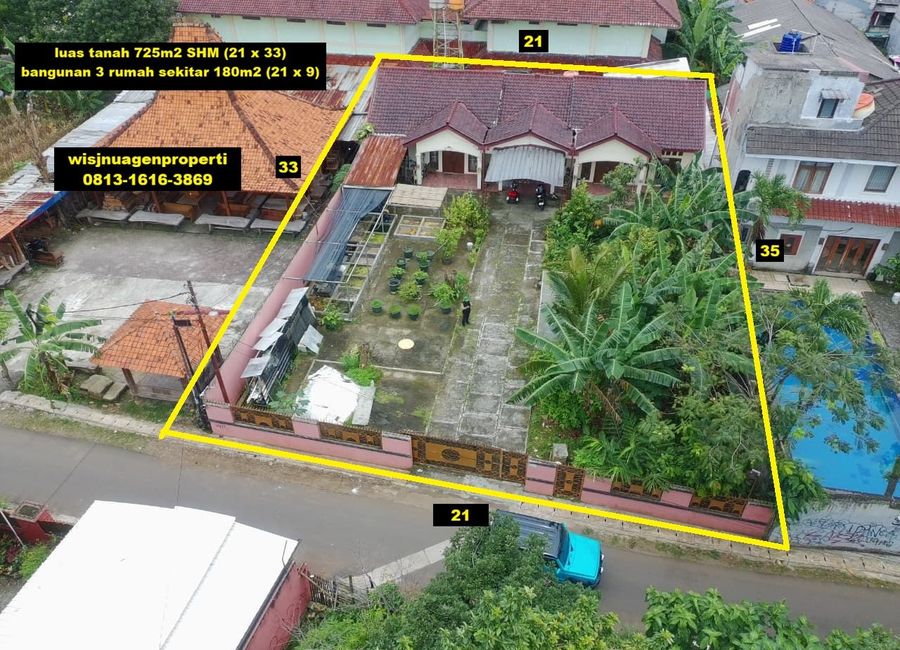 Bonus Land with 3 Habitable Houses in Pondok Cabe | Lamudi.co.id
