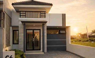 Rumah Modern Minimalis Dekat mall dieng dan kampus