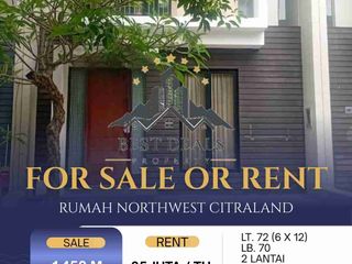 Rumah siap huni Citraland Utara