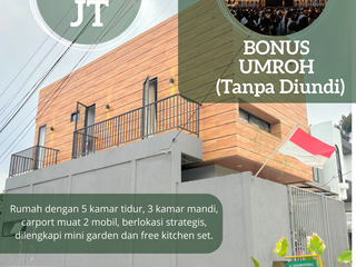 Rumah Murah Cimahi 5 Kamar Tidur 3 Kamar Mandi