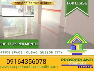 FOR LEASE CUBAO, QUEZON CITY