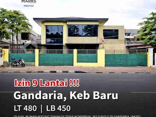 Rumah Hitung Tanah di Zona Komersial (K2/ungu) Gandaria Kebayoran Baru , bisa bangun sampai 9 lantai

Spesifikasi:
Luas Tanah: 480 m²
Luas Bangunan: 450 m²
Legalitas: SHM
Lebar depan 16 M
izin sampai dengan 9 Lantai
zona K2/ungu
Harga: Rp 23 Miliar