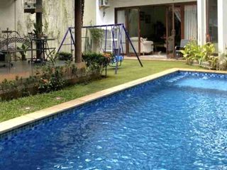 Jual MURAH Rumah MEWAH 2 Lt Pejaten Barat lengkap Swimming Pool dan Taman Lt 480 m2 Pasar Minggu Jakarta Selatan Bawah Harga Pasar