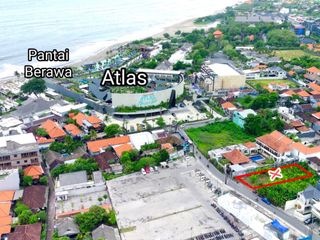 DIJUAL TANAH PRIME LOKASI DEKAT KE PANTAI BERAWA/FINN'S & ATLAS BEACH CLUB