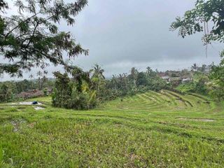 Di jual tanah premium dengan view sawah, gunung dan laut