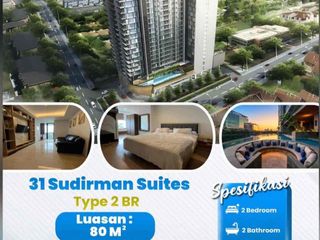 dijual cepat apartment 31 sudirman suites full furnish lokasi starategis lantai 8