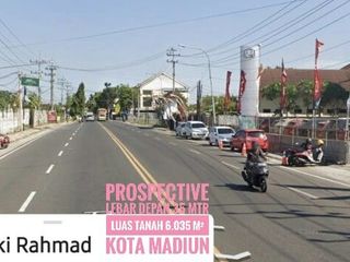 [Bb] Tanah LD 35 mtr, Jl Basuki Rahmad KOTA MADIUN Lokasi Prospektif