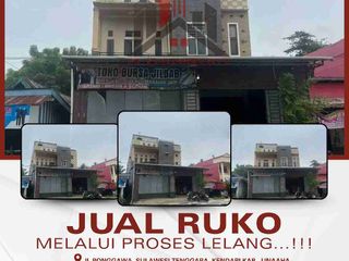 DI JUAL RUKO MELALUI PROSES LELANG