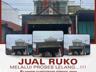 DI JUAL RUKO MELALUI PROSES LELANG