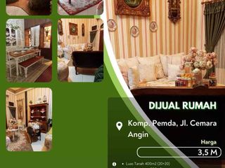 Dijual Rumah Mewah Komp Pemda Pekanbaru Kota Siap Huni!