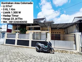 Sewa Rumah Area Colomadu, Dekat Lor In, Ramada, UMS, Bandara, Alana Hotel