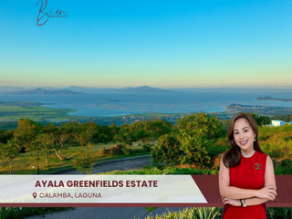 Ayala Greenfields Estate 560 sqm Residential Lot for Sale in Laguna with Outstanding Views of Laguna de Bay and Mt. Makiling