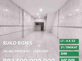 ruko bisnis jalan ismaliyah daerah sutrisno