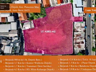 LAHAN PADAT SIAP BANGUN CLUSTER TOWNHOUSE DI DEPOK