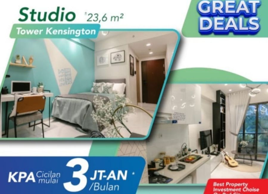 Apartemen Studio BSD Tangerang — Sky House Ready Unit DKT AEON MALL BSD ...