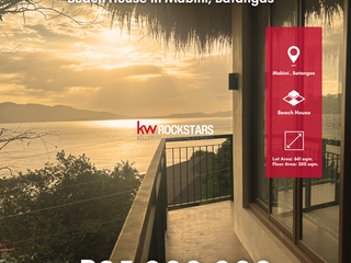 FOR SALE:  Beach House in Mabini, Batangas