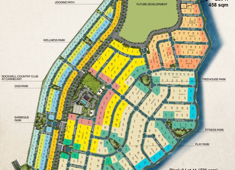 Rockwell Carmelray Drive, Rockwell South at Carmelray, Canlubang, Calamba, Laguna