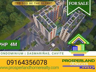 CONDO UNIT FOR SALE STUDIO W/ BALCONY  DASMARINAS, CAVITE