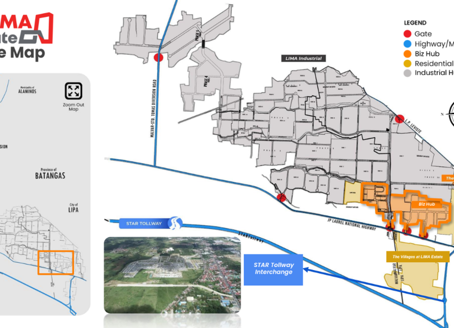 Prime 1,475 SQM Industrial Lot in LIMA Estate – Strategic Location in a ...