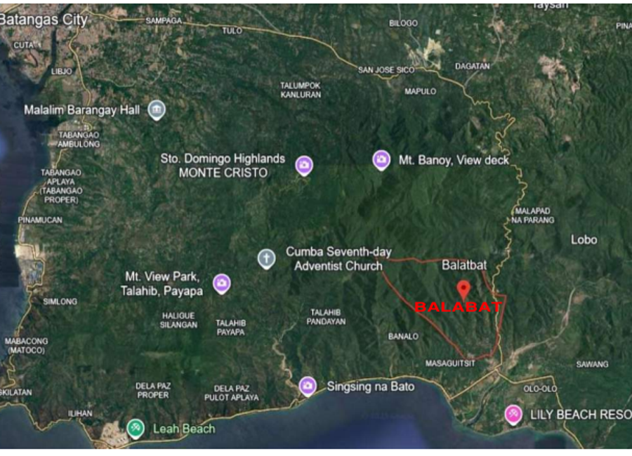 Balatbat, Balatbat, Lobo, Batangas
