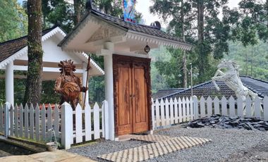 Dijual Villa Dengan Aliran Mata Air Sungai Jernih  Shambala Siap Operasional