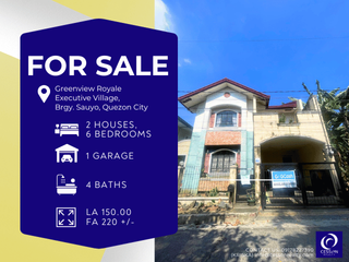 House and Lot For Sale near Fairview, Sauyo, Quezon City