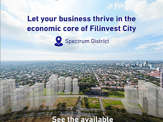 Filinvest City – Spectrum District Commercial Lots for Sale | Alabang