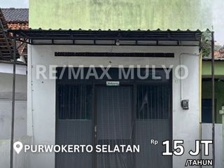 Disewakan Ruko Tepi Jalan Besar Area Purwokerto Selatan
