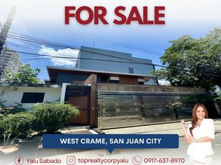 5BR House & Lot For Sale in West Crame, San Juan City