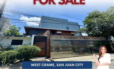 5BR House & Lot For Sale in West Crame, San Juan City