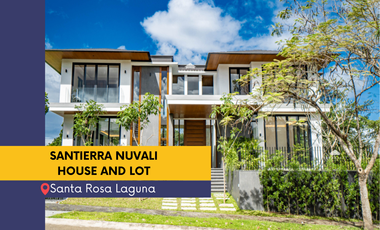 House and Lot For Sale in Santierra Nuvali at Santa Rosa Laguna