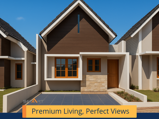 Rumah Villa 2 Lantai Karangploso, View Pegunungan 360°