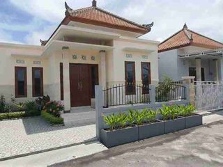 Rumah Balinese paling murah, View Lembah Hutan Hijau, Sawah Terasering, & Sungai, di Saba, Gianyar dekat Denpasar