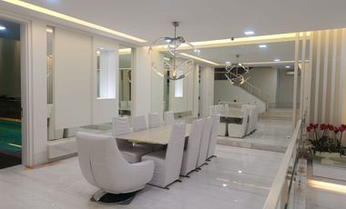 DIJUAL RUMAH MEWAH GARDEN IMPERIAL SEMI FURNISH FULL MARMER SWIMMING POOL JACUZZI